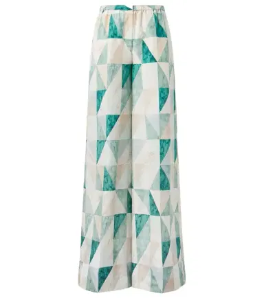 Joseph Thoresby printed silk wide-leg pants | Thumbnail 1 Joseph Thoresby printed silk wide-leg pants | Thumbnail 1