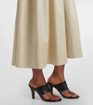 Joseph Cotton midi dress | Thumbnail 5 Joseph Cotton midi dress | Thumbnail 5