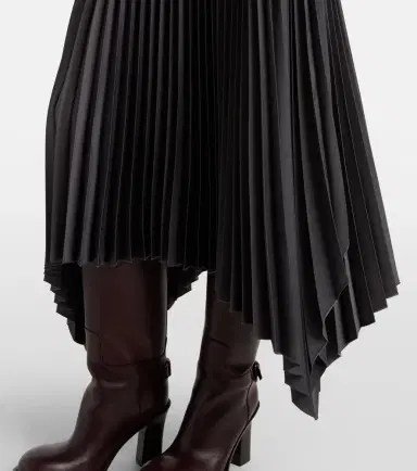 Joseph Ade asymmetric plissé midi skirt | Thumbnail 5 Joseph Ade asymmetric plissé midi skirt | Thumbnail 5