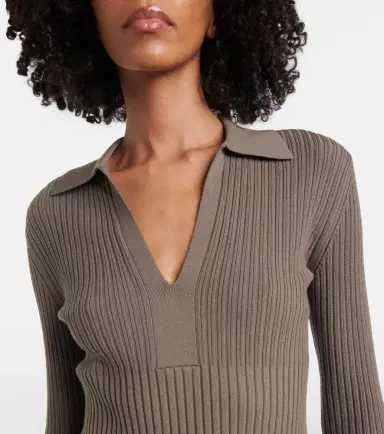 Joseph Ribbed-knit wool polo shirt | Thumbnail 5 Joseph Ribbed-knit wool polo shirt | Thumbnail 5