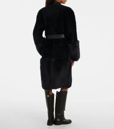 Joseph Tina belted shearling coat | Thumbnail 3 Joseph Tina belted shearling coat | Thumbnail 3