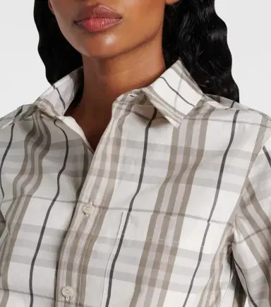 Burberry Check cotton shirt | Thumbnail 2 Burberry Check cotton shirt | Thumbnail 2