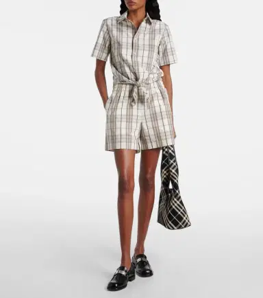 Burberry Check cotton shirt | Thumbnail 4 Burberry Check cotton shirt | Thumbnail 4