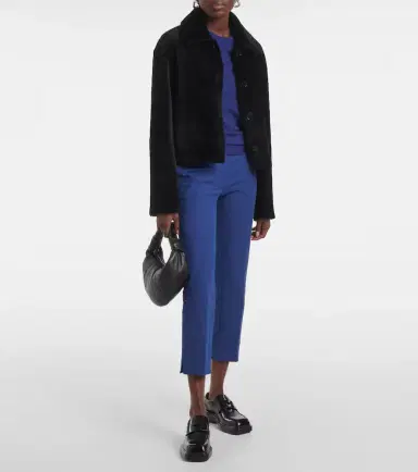 Joseph Bing Court cotton-blend slim pants | Thumbnail 4 Joseph Bing Court cotton-blend slim pants | Thumbnail 4