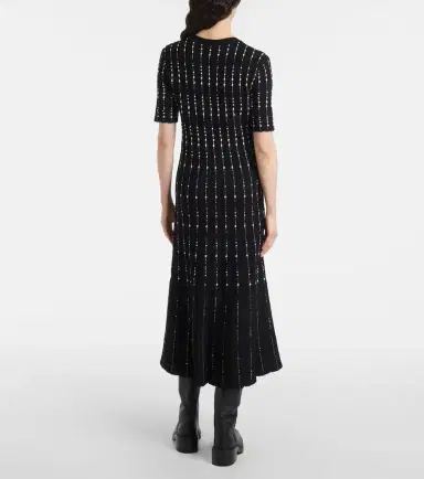 Joseph Ribbed-knit cotton-blend midi dress | Thumbnail 4 Joseph Ribbed-knit cotton-blend midi dress | Thumbnail 4