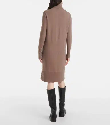 Joseph Cashmere turtleneck midi dress | Thumbnail 3 Joseph Cashmere turtleneck midi dress | Thumbnail 3