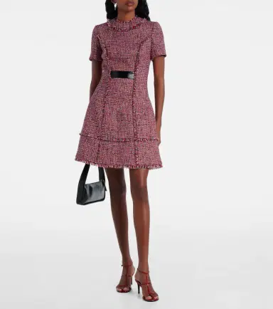 Safiyaa Tweed minidress | Thumbnail 2 Safiyaa Tweed minidress | Thumbnail 2