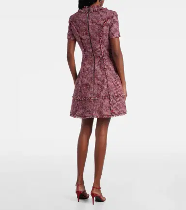 Safiyaa Tweed minidress | Thumbnail 3 Safiyaa Tweed minidress | Thumbnail 3