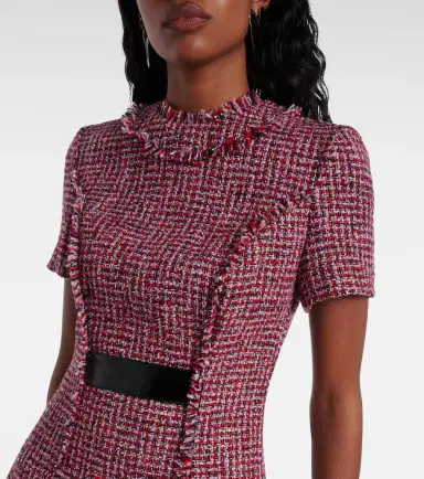 Safiyaa Tweed minidress | Thumbnail 4 Safiyaa Tweed minidress | Thumbnail 4