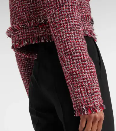 Safiyaa Wool-blend tweed jacket | Thumbnail 2 Safiyaa Wool-blend tweed jacket | Thumbnail 2