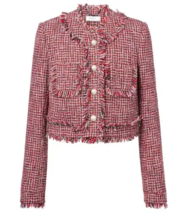 Safiyaa Wool-blend tweed jacket | Thumbnail 1 Safiyaa Wool-blend tweed jacket | Thumbnail 1