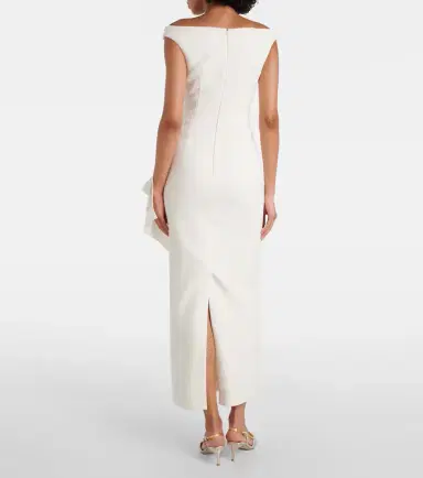 Safiyaa Bree draped midi dress | Thumbnail 3 Safiyaa Bree draped midi dress | Thumbnail 3