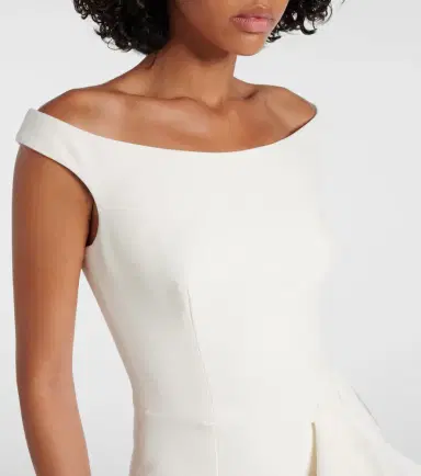 Safiyaa Bree draped midi dress | Thumbnail 4 Safiyaa Bree draped midi dress | Thumbnail 4