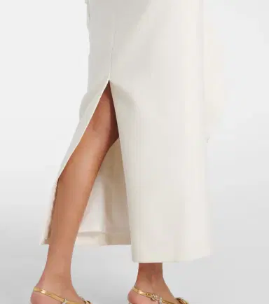Safiyaa Bree draped midi dress | Thumbnail 5 Safiyaa Bree draped midi dress | Thumbnail 5