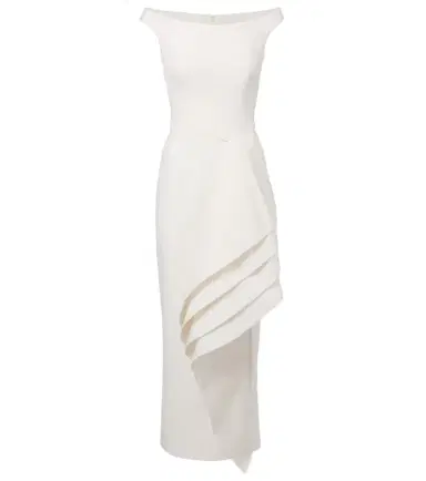Safiyaa Bree draped midi dress | Thumbnail 1 Safiyaa Bree draped midi dress | Thumbnail 1