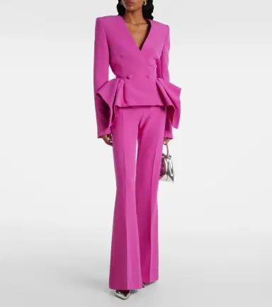 Safiyaa High-waisted flared pants | Thumbnail 4 Safiyaa High-waisted flared pants | Thumbnail 4