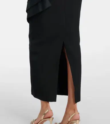 Safiyaa Bree draped midi dress | Thumbnail 3 Safiyaa Bree draped midi dress | Thumbnail 3