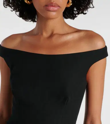Safiyaa Bree draped midi dress | Thumbnail 4 Safiyaa Bree draped midi dress | Thumbnail 4
