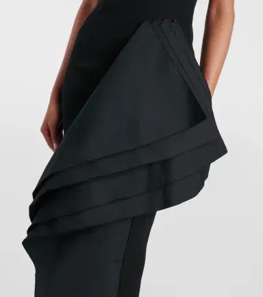 Safiyaa Bree draped midi dress | Thumbnail 5 Safiyaa Bree draped midi dress | Thumbnail 5