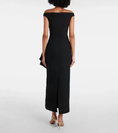 Safiyaa Bree draped midi dress | Thumbnail 6 Safiyaa Bree draped midi dress | Thumbnail 6