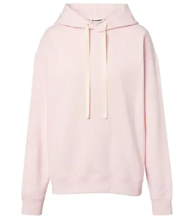 Jil Sander Cotton jersey hoodie | Thumbnail 1 Jil Sander Cotton jersey hoodie | Thumbnail 1