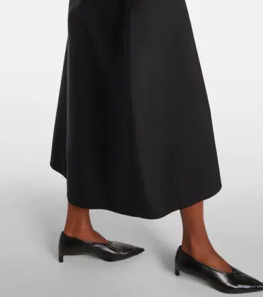 Jil Sander Gabardine midi dress | Thumbnail 6 Jil Sander Gabardine midi dress | Thumbnail 6