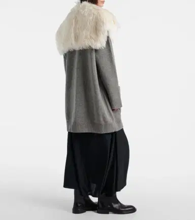 Jil Sander Wool, cotton, and cashmere-blend cardigan | Thumbnail 2 Jil Sander Wool, cotton, and cashmere-blend cardigan | Thumbnail 2