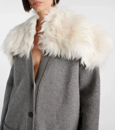 Jil Sander Wool, cotton, and cashmere-blend cardigan | Thumbnail 4 Jil Sander Wool, cotton, and cashmere-blend cardigan | Thumbnail 4