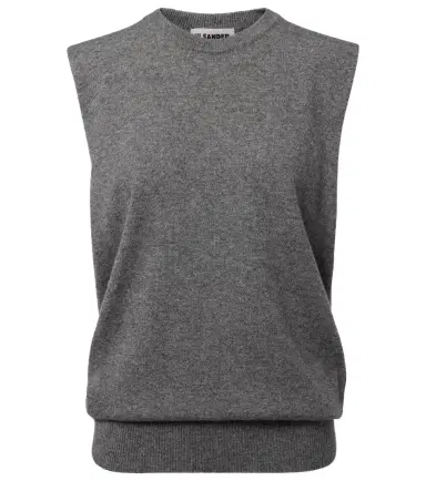 Jil Sander Cashmere sweater vest | Thumbnail 1 Jil Sander Cashmere sweater vest | Thumbnail 1