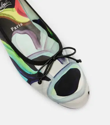 Christian Louboutin Sweetie Jane satin crêpe ballet flats | Thumbnail 4 Christian Louboutin Sweetie Jane satin crêpe ballet flats | Thumbnail 4