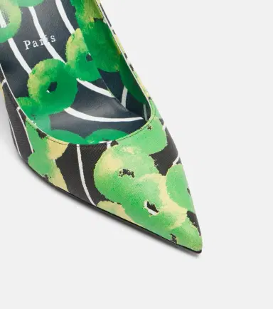 Christian Louboutin Miss Z 80 printed satin pumps | Thumbnail 4 Christian Louboutin Miss Z 80 printed satin pumps | Thumbnail 4
