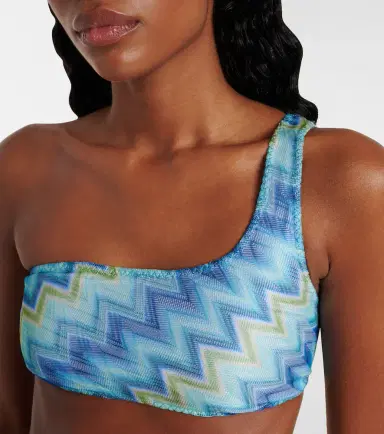 Missoni Zigzag one-shoulder bikini | Thumbnail 3 Missoni Zigzag one-shoulder bikini | Thumbnail 3