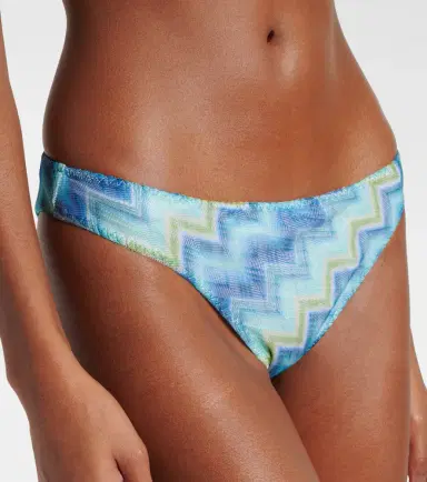 Missoni Zigzag one-shoulder bikini | Thumbnail 4 Missoni Zigzag one-shoulder bikini | Thumbnail 4
