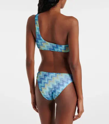 Missoni Zigzag one-shoulder bikini | Thumbnail 5 Missoni Zigzag one-shoulder bikini | Thumbnail 5
