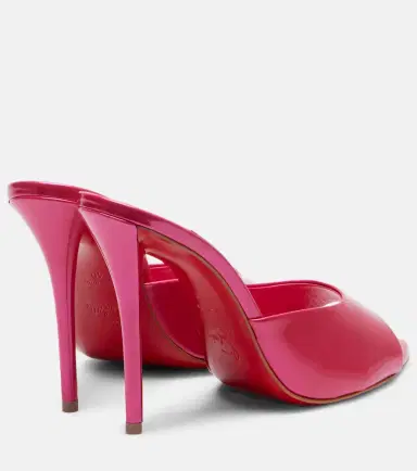 Christian Louboutin Miss Z 100 patent leather mules | Thumbnail 2 Christian Louboutin Miss Z 100 patent leather mules | Thumbnail 2