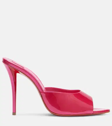 Christian Louboutin Miss Z 100 patent leather mules | Thumbnail 3 Christian Louboutin Miss Z 100 patent leather mules | Thumbnail 3