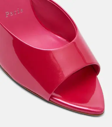 Christian Louboutin Miss Z 100 patent leather mules | Thumbnail 4 Christian Louboutin Miss Z 100 patent leather mules | Thumbnail 4