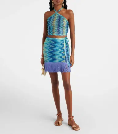 Missoni Zigzag sheer halterneck top | Thumbnail 5 Missoni Zigzag sheer halterneck top | Thumbnail 5