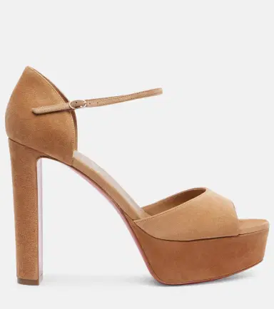 Christian Louboutin Sandaloo 130 suede platform sandals | Thumbnail 2 Christian Louboutin Sandaloo 130 suede platform sandals | Thumbnail 2