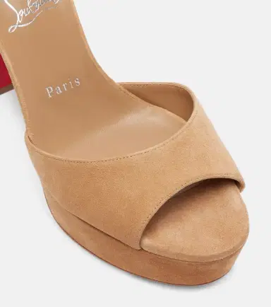 Christian Louboutin Sandaloo 130 suede platform sandals | Thumbnail 4 Christian Louboutin Sandaloo 130 suede platform sandals | Thumbnail 4