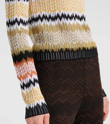 Missoni Zigzag polo sweater | Thumbnail 2 Missoni Zigzag polo sweater | Thumbnail 2