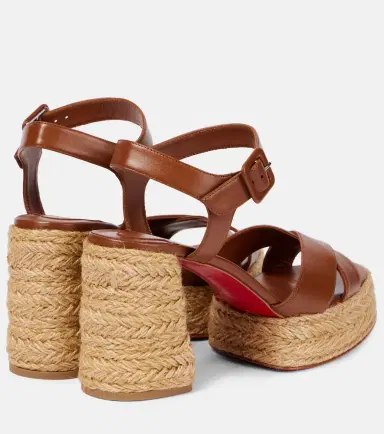 Christian Louboutin Calakala 85 leather espadrille sandals | Thumbnail 2 Christian Louboutin Calakala 85 leather espadrille sandals | Thumbnail 2
