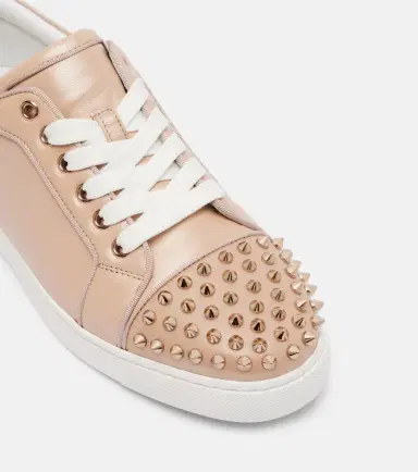 Christian Louboutin Louise Junior Spikes leather sneakers | Thumbnail 4 Christian Louboutin Louise Junior Spikes leather sneakers | Thumbnail 4