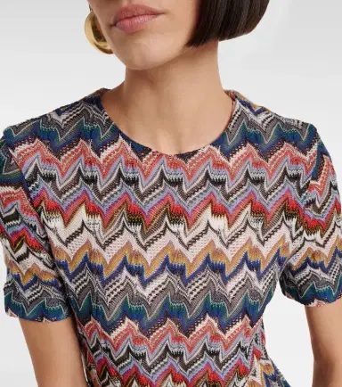 Missoni Zigzag lamé minidress | Thumbnail 2 Missoni Zigzag lamé minidress | Thumbnail 2