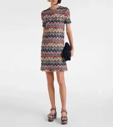 Missoni Zigzag lamé minidress | Thumbnail 4 Missoni Zigzag lamé minidress | Thumbnail 4