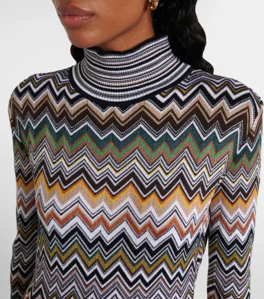 Missoni Zigzag midi dress | Thumbnail 2 Missoni Zigzag midi dress | Thumbnail 2