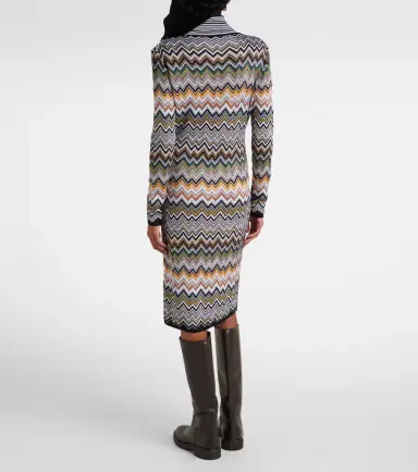 Missoni Zigzag midi dress | Thumbnail 5 Missoni Zigzag midi dress | Thumbnail 5