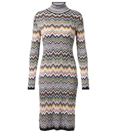 Missoni Zigzag midi dress | Thumbnail 1 Missoni Zigzag midi dress | Thumbnail 1
