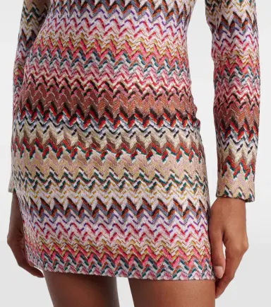 Missoni Zig Zag lamé minidress | Thumbnail 2 Missoni Zig Zag lamé minidress | Thumbnail 2
