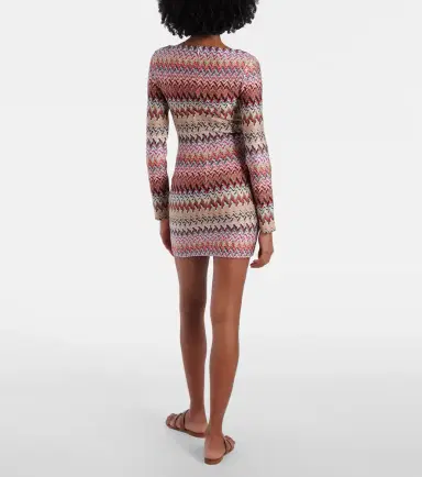 Missoni Zig Zag lamé minidress | Thumbnail 3 Missoni Zig Zag lamé minidress | Thumbnail 3